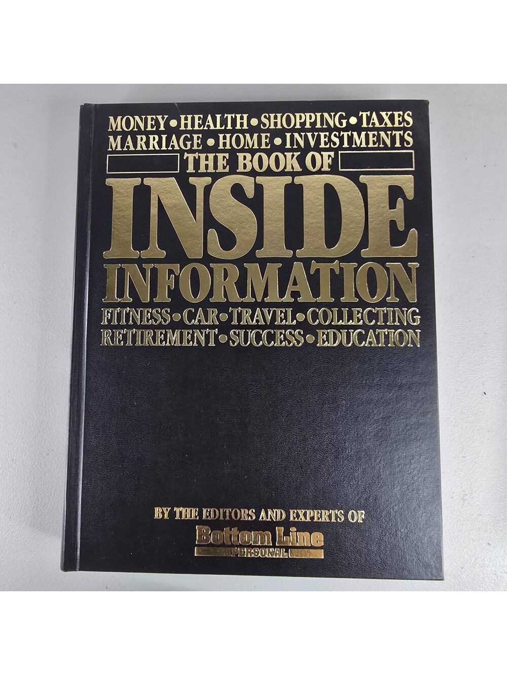 Book of Inside Information by Experts Staff Bottom Line Personal (Hardcover)